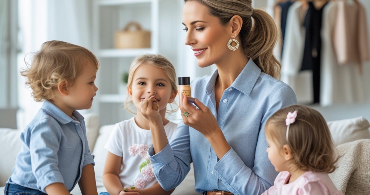 Sådan skaber du balance mellem mode, skønhed og familieliv