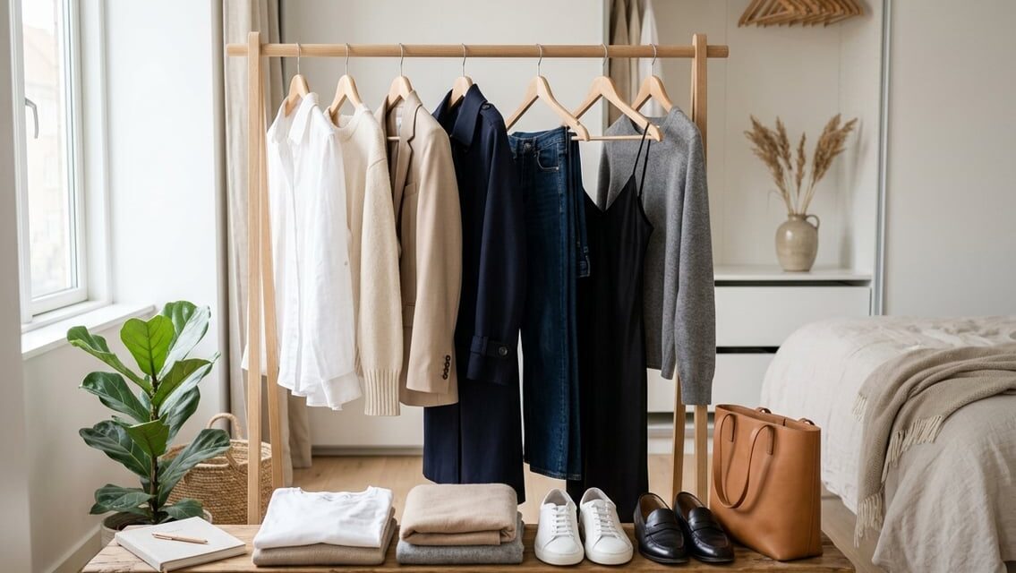Capsule wardrobe på dansk – sådan bygger du en enkel basisgarderobe