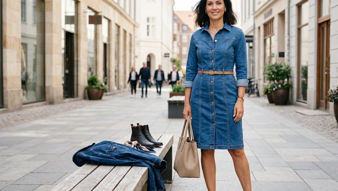 Denimkjole til damer – sådan vælger og styler du den