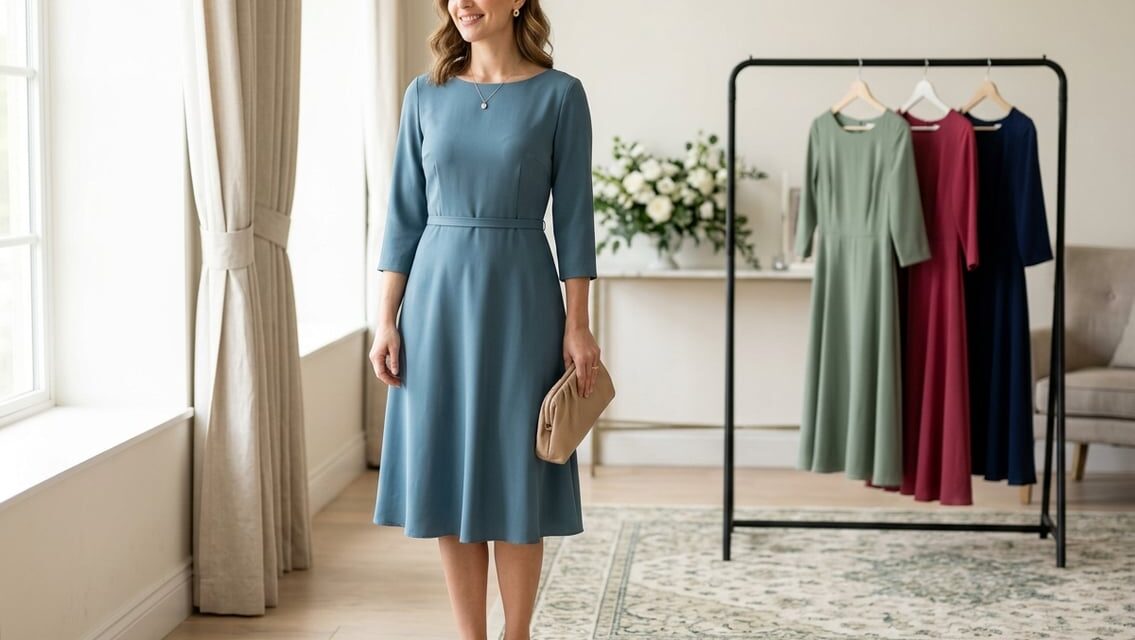 Klassisk kjole til bryllup – guide til længde, farve og dresscode