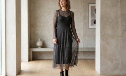 Mesh-kjole – sådan styler du den transparente trend