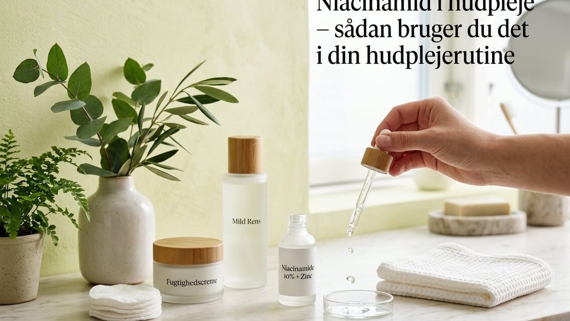 Niacinamid i hudpleje – sådan bruger du det i din hudplejerutine