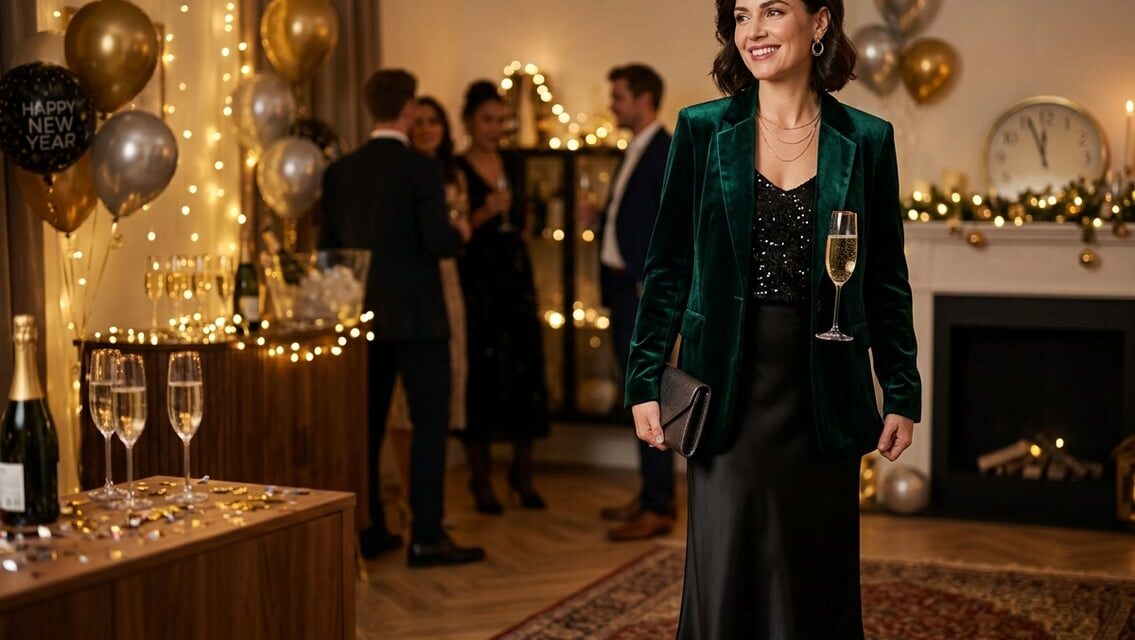 Nytårs-outfit – idéer til et festligt look til nytårsaften