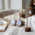 Øreringe med månesten guide til farver materialer og styling
