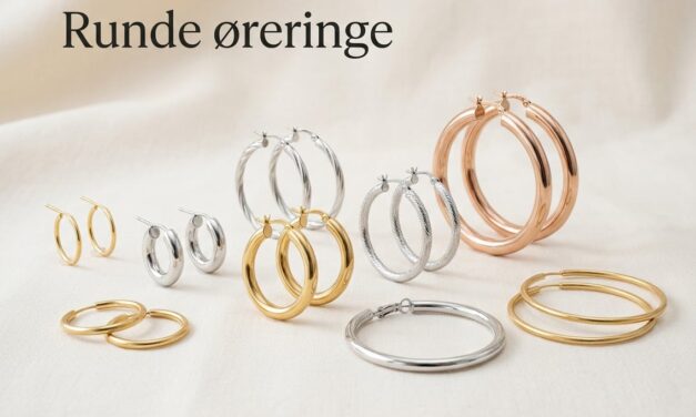 Runde øreringe – guide til størrelse, materiale og stil