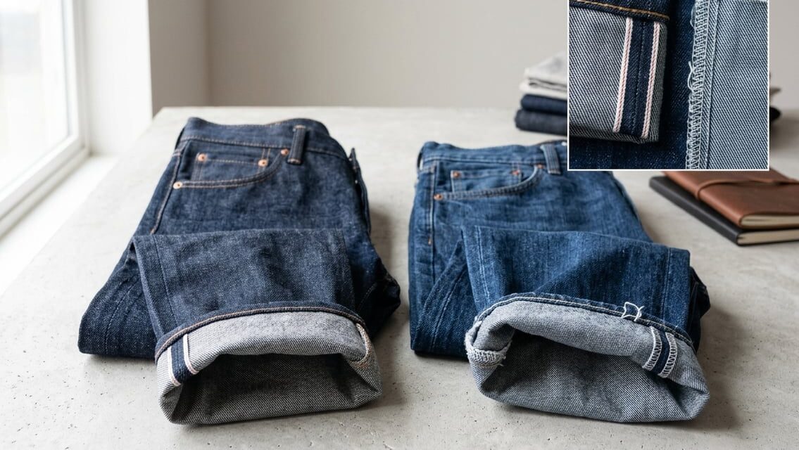 Selvedge jeans – hvad er det, og hvad adskiller dem fra almindelige jeans?